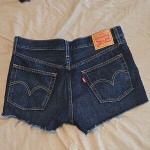 Levi's Women's Jean Shorts - Deep Indigo